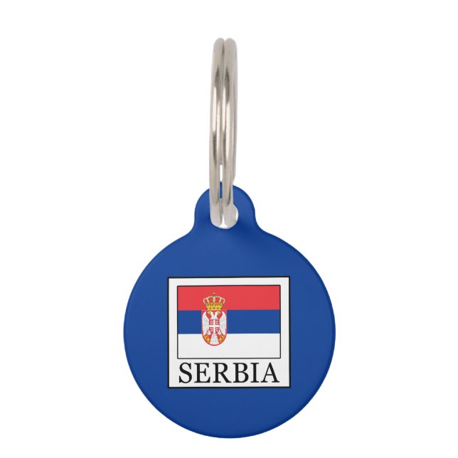 Servië Huisdierpenning (Voorkant)