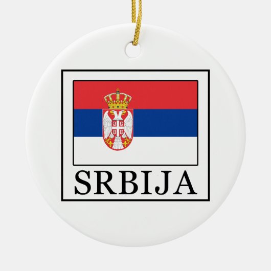 Servië Keramisch Ornament (Voorkant)