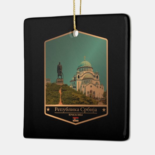 Servië Keramisch Ornament (Links)