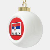 Servië Keramische Bal Ornament (Rechts)