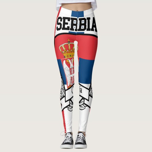 Servië Leggings (Voorkant)