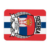 Servië Magneet (Horizontaal)