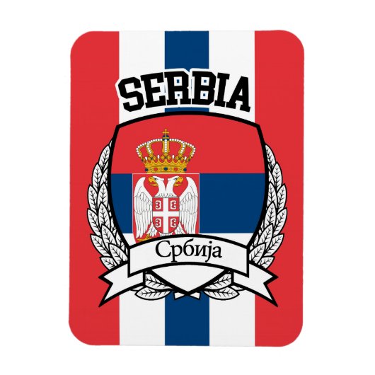 Servië Magneet (Verticaal)