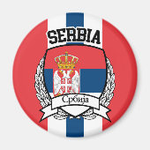 Servië Magneet (Voorkant)