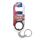 Servië Mini Flessenopener (Achterkant)