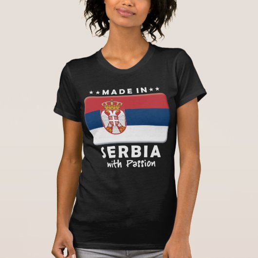 Servië Passion W T-shirt (Voorkant)