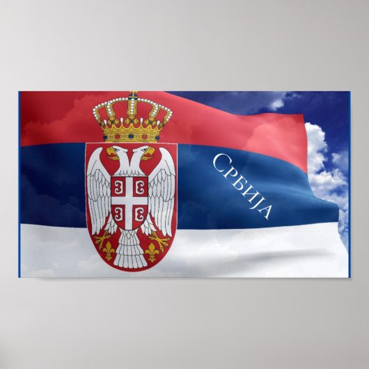 Servië Poster (Voorkant)