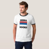 Servië Rocks T-shirt (Voorkant volledig)