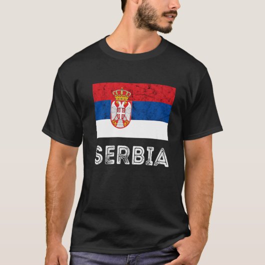 Servië Servische Roots Servische Pride Servisch T-shirt (Voorkant)