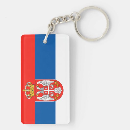 Servië Sleutelhanger (achterkant)