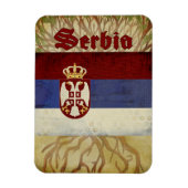 Servië Souvenir Magnet Magneet (Verticaal)