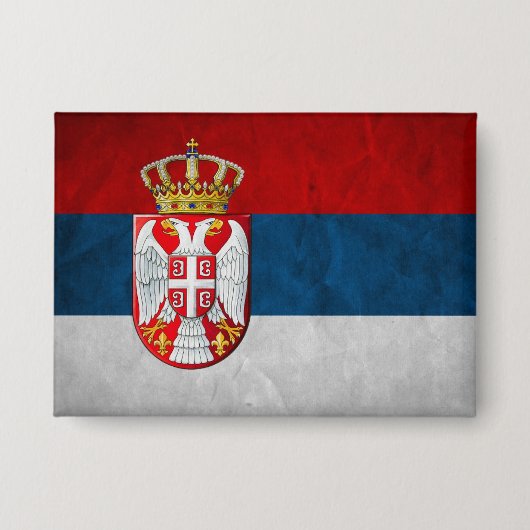 Servië | Srbija Button (Voorkant)