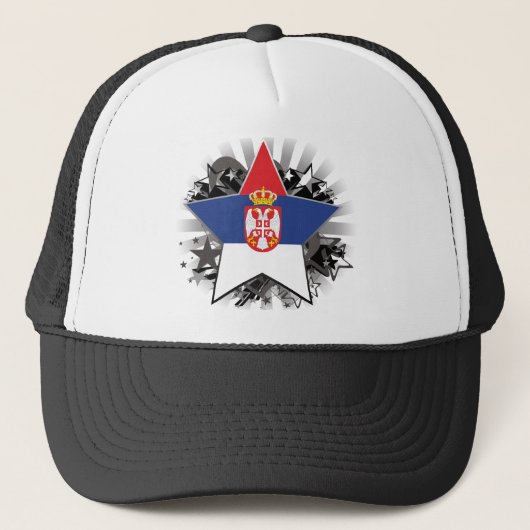 Servië Star Trucker Pet (Voorkant)