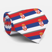 servië stropdas (Opgerold)