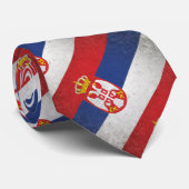 Servië Stropdas (Opgerold)