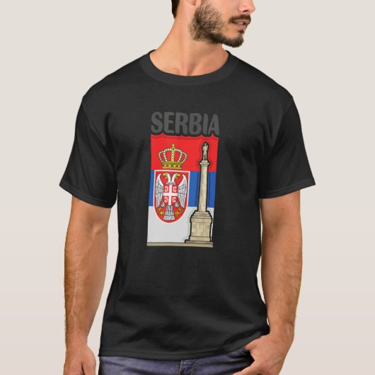 Servië T-shirt (Voorkant)