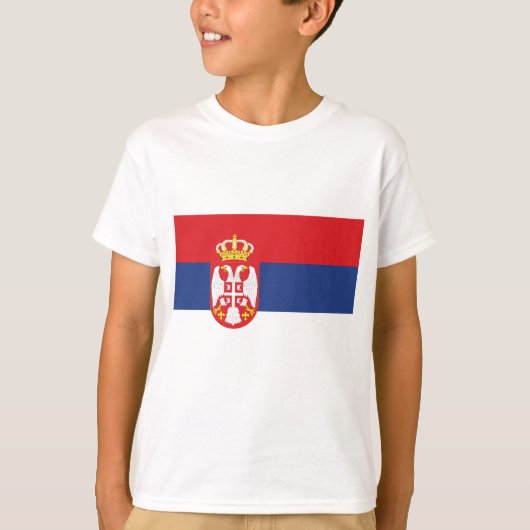 servië t-shirt (Voorkant)