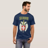 Servië T-shirt (Voorkant volledig)