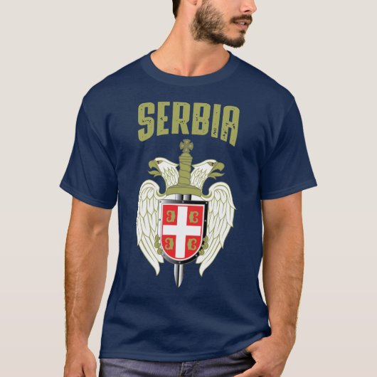 Servië T-shirt (Voorkant)