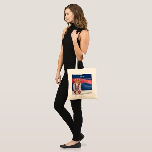 Servië Tote Bag (Voorkant (model))