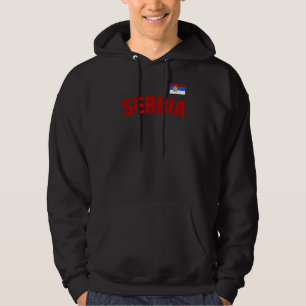 Servië vlag Servisch Pride International Land 6 Hoodie