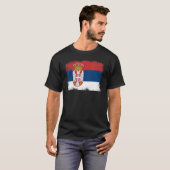  Servië Vlag Servische Onafhankelijkheidsdag T-shirt (Voorkant volledig)