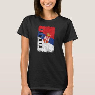 Servië vlag Srbija Joegoslavië Belgrado T-shirt