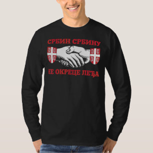 Servië Vlag voor Servische Balkan Srbija T-shirt