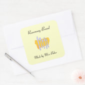 Servies en servet aangepaste bakken Sticker (Envelop)