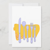 Servies Koken Design Sjabloon (Voorkant)