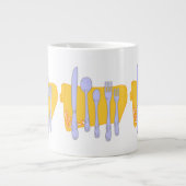 Servies Koken Design Sjabloon Grote Koffiekop (Voorkant)