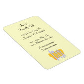 Servies Restaurant Advertentie Custom Magnet Magneet (Rechterzijde)