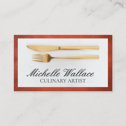 Serviesgoed | culinair visitekaartje (Voorkant)