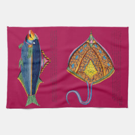 Serviette d'Avalon Theedoek