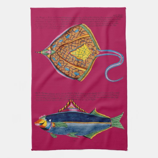 Serviette d'Avalon Theedoek (Verticaal)