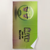 Serviette De Plage Frankenmoji Strandlaken (Voorkant)