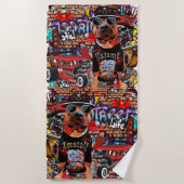 SERVIETTE DE PLAGE  STRANDLAKEN (Voorkant)