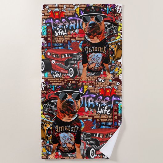 SERVIETTE DE PLAGE STRANDLAKEN (Voorkant)