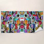 SERVIETTE DE PLAGE  STRANDLAKEN (Voorkant)