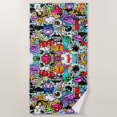 SERVIETTE DE PLAGE  STRANDLAKEN (Voorkant)