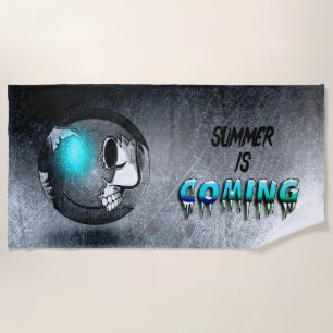 Serviette De Plage Walkermoji Vintage Strandlaken
