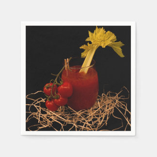 Serviette - Motiv Cocktail Wodka Tomate Servet