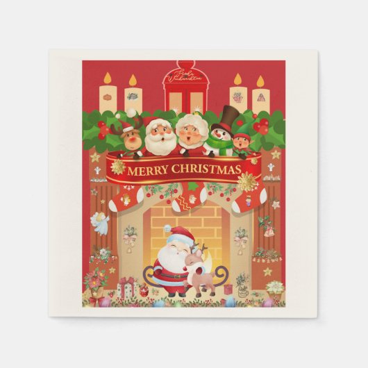 Serviette Servet (Voorkant)