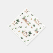 Serviette Wüsten Kamele Servet (Hoek)