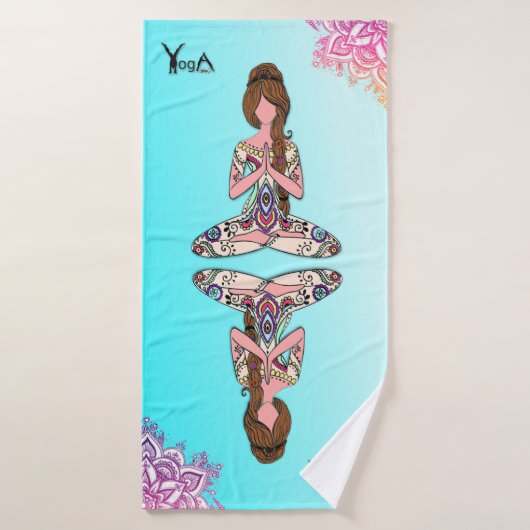 Serviette Yoga Badhanddoek (Badhanddoek)