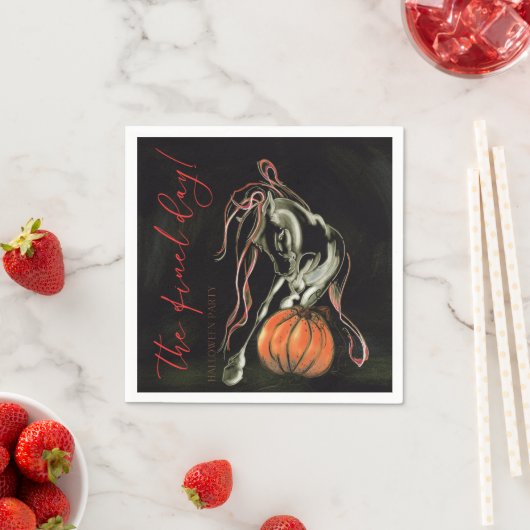 Servietten Halloween Party mit Geisterpferd Servet (Insitu)