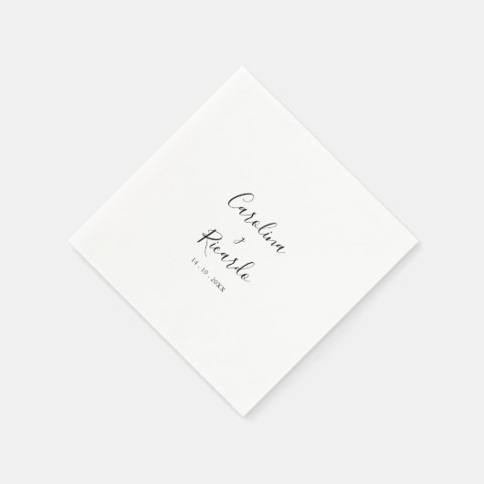 Servilleta de Papel de Boda Española Servet (Hoek)