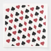 Servilleta de papel de cena naipes servet (Voorkant)