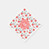 Servilleta de papel diseño melocotones servet (Hoek)