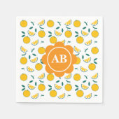 Servilleta de papel diseño naranjas servet (Voorkant)
